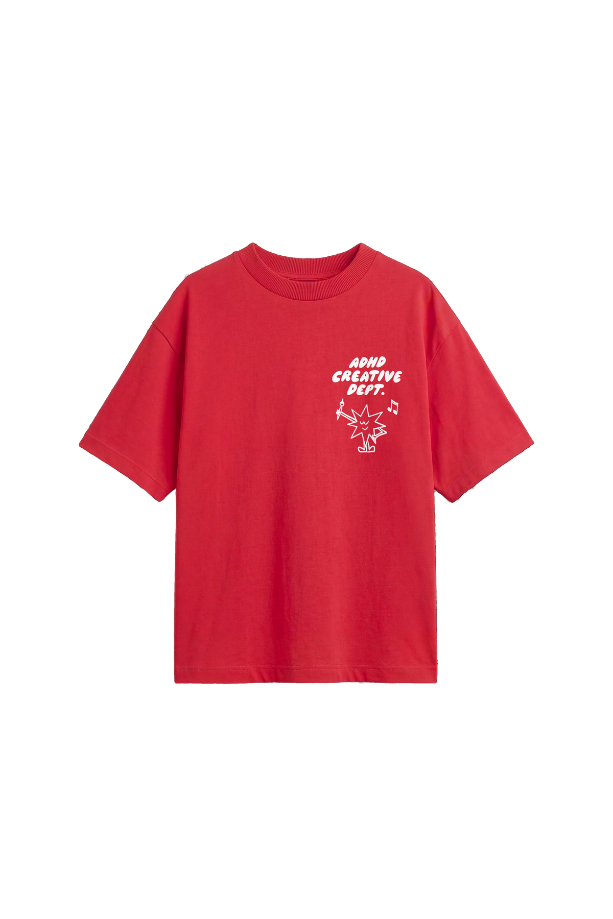 ADHD Creative Dept - Womens T-shirt Loose Fit — front