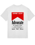 Advocate - Men’s T-shirt boxy fit — back