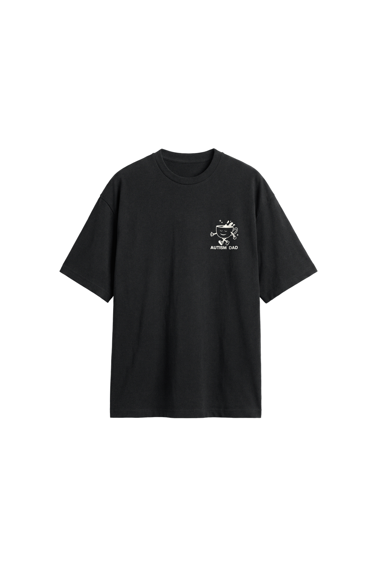 Always Sleepy Autism Dad - Men's T-Shirt Oversized Fit · front