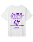 Attention Autism - Women’s T-shirt oversized fit — back