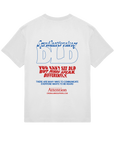 Attention DLD - Men’s T-shirt boxy fit — back