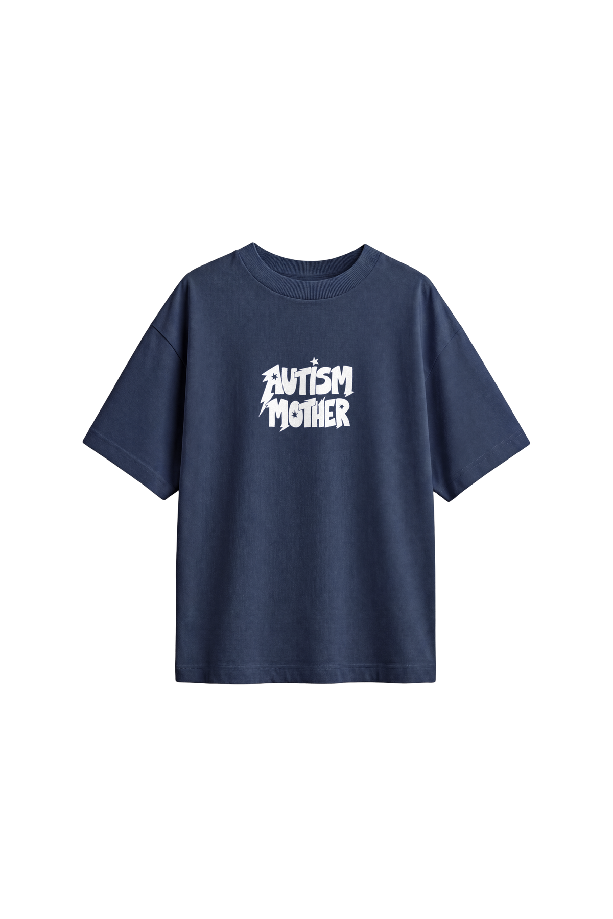 Autism Mother - Women's T-shirt Oversized Fit · Washed Blue · front