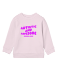 Autistic And Awesome - Kids Sweatshirt