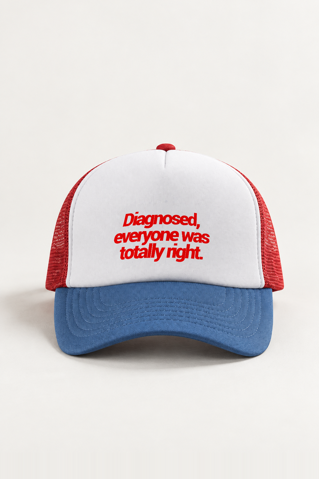 Diagnosed - Trucker Cap · front