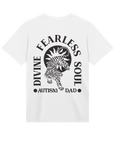 Divine Fearless Autism Dad - Men’s T-shirt Regular fit — back