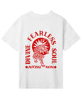 Divine Fearless Mom - Womens Boxy Tee