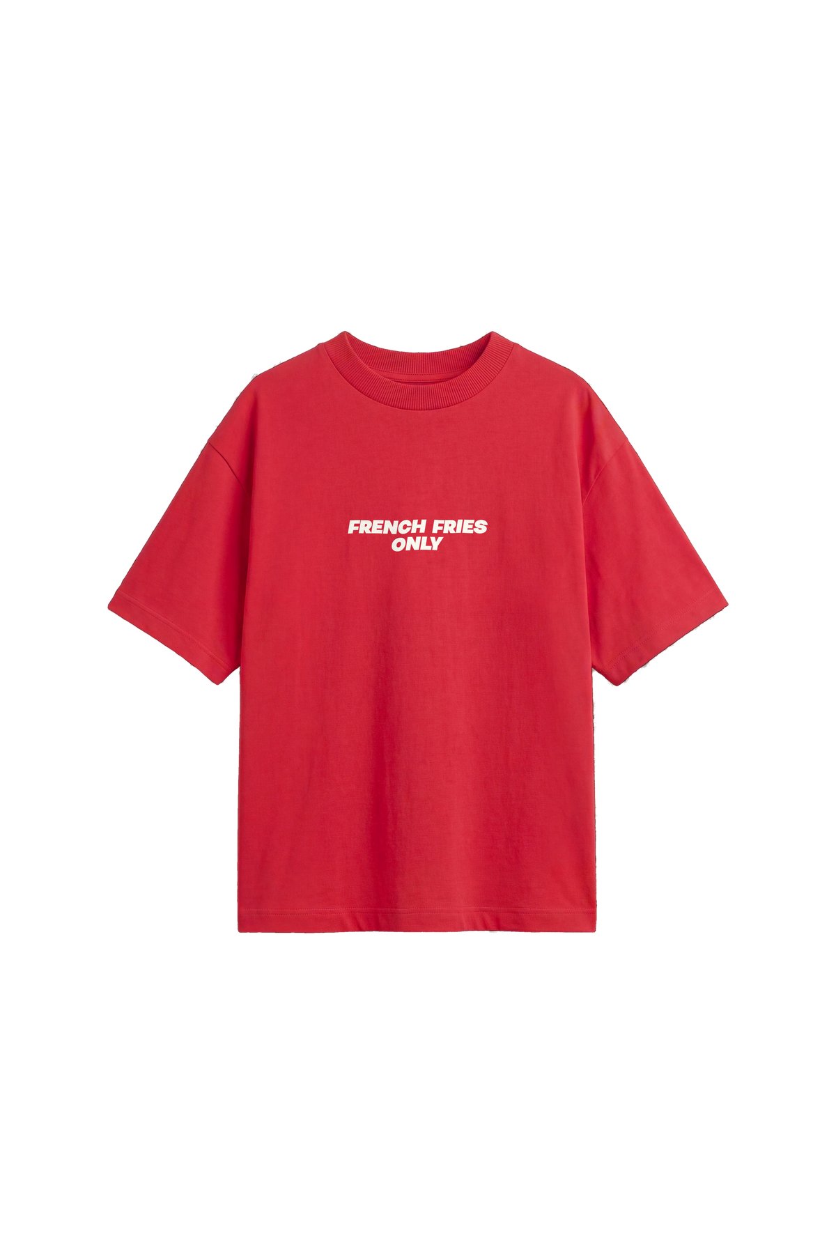 French Fries Only - Womens T-shirt Loose Fit — front