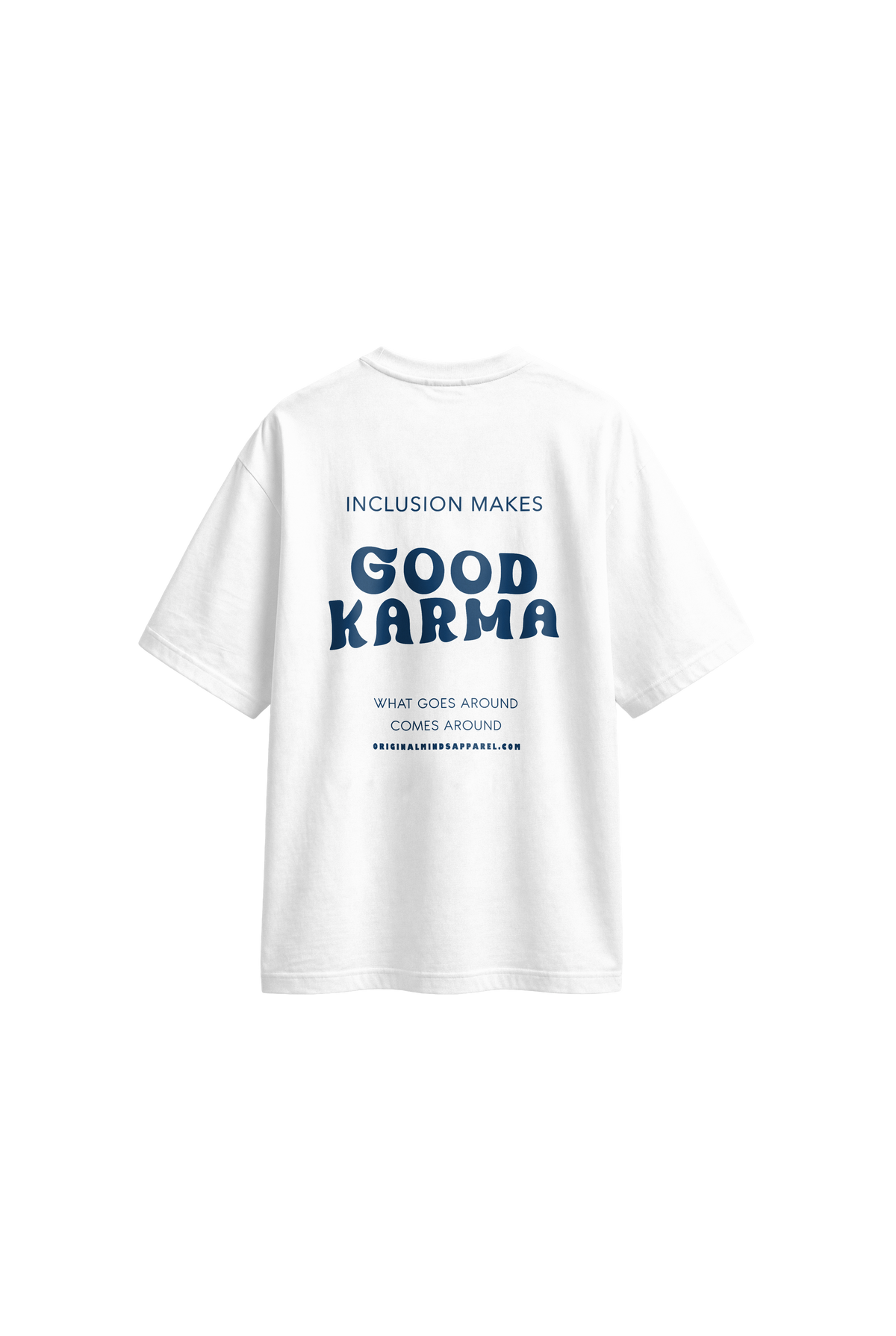 Good Karma - Men's T-Shirt Oversized Fit back