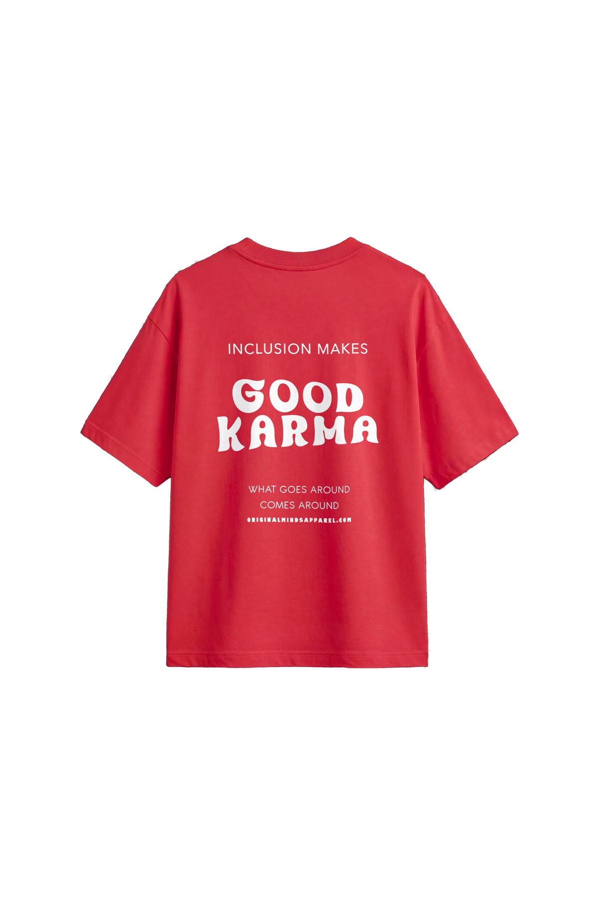 Good Karma - Womens T-shirt Loose Fit — back