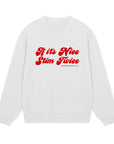 If it's nice, stim twice - men reg sweat