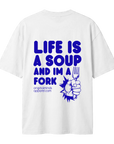 Life Is A Soup - Men’s T-shirt boxy fit