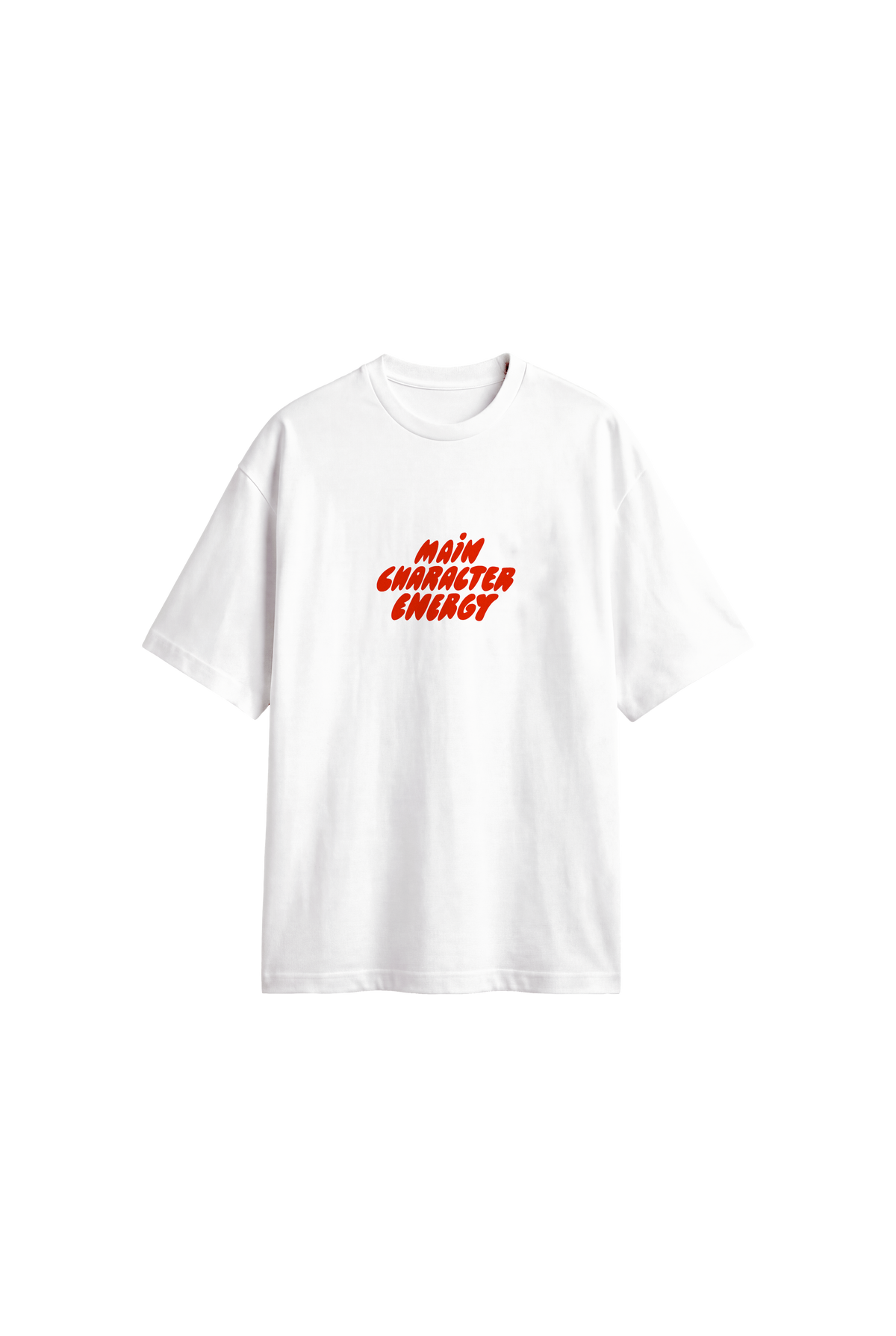 Main Character Energy - Mens Oversized T-shirt front
