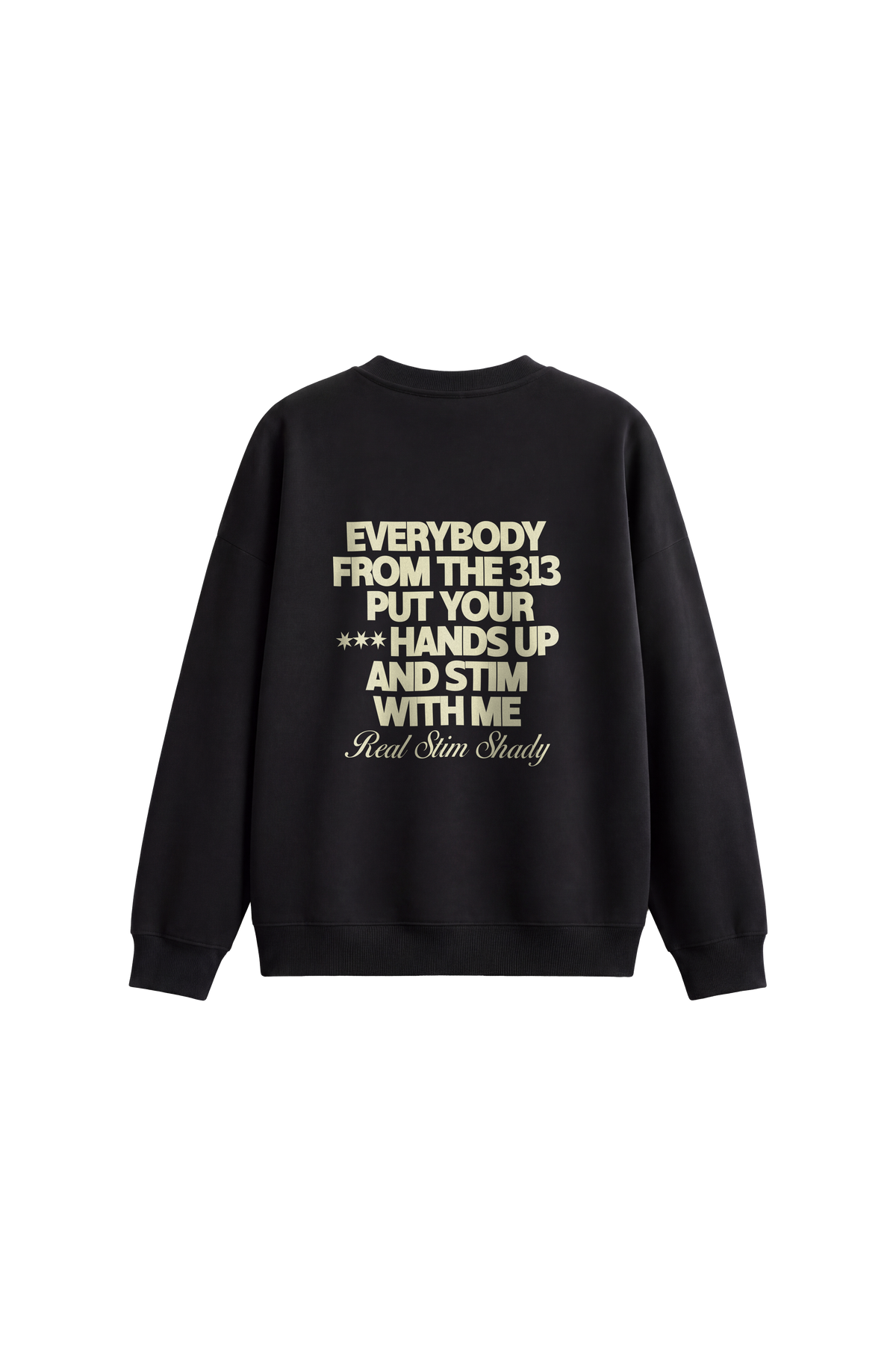Real Stim Shady - Men’s Sweatshirt regular fit — back