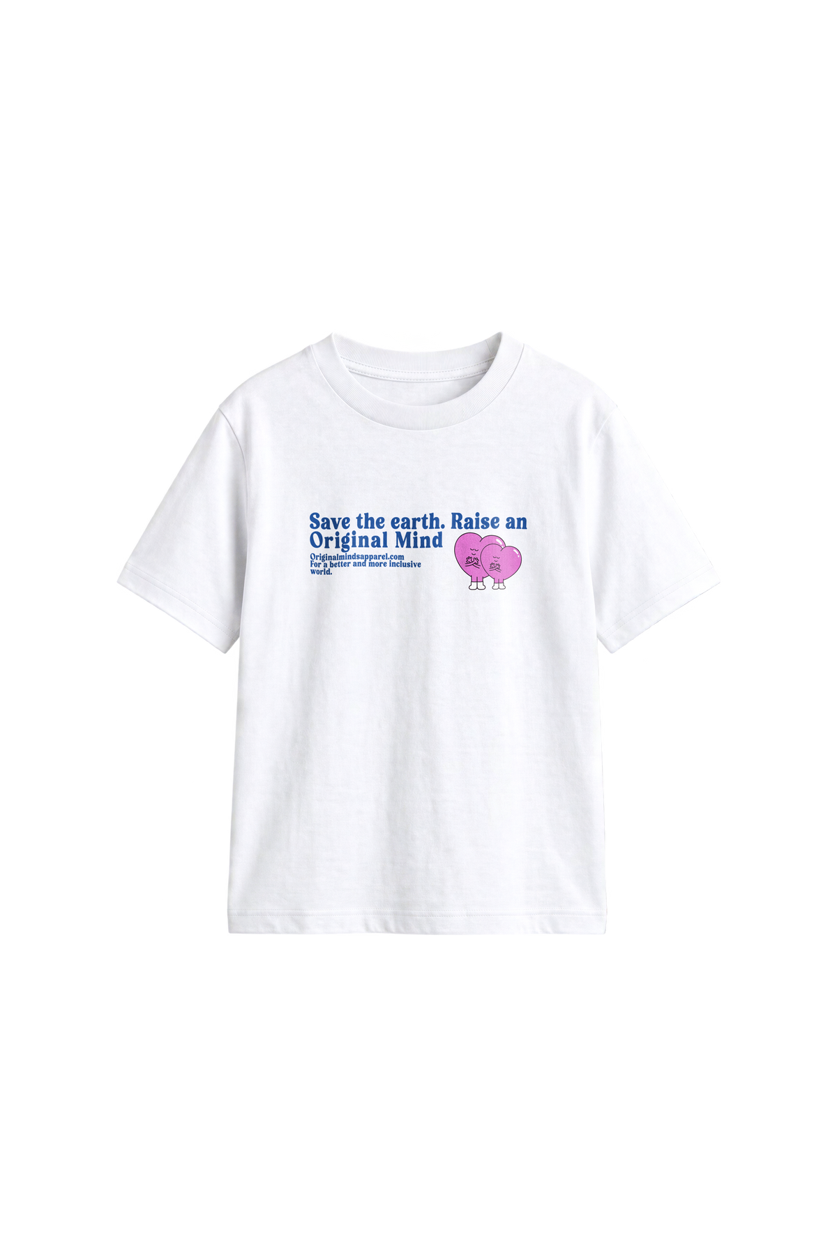 Save The Earth - Kids T-shirt White — front