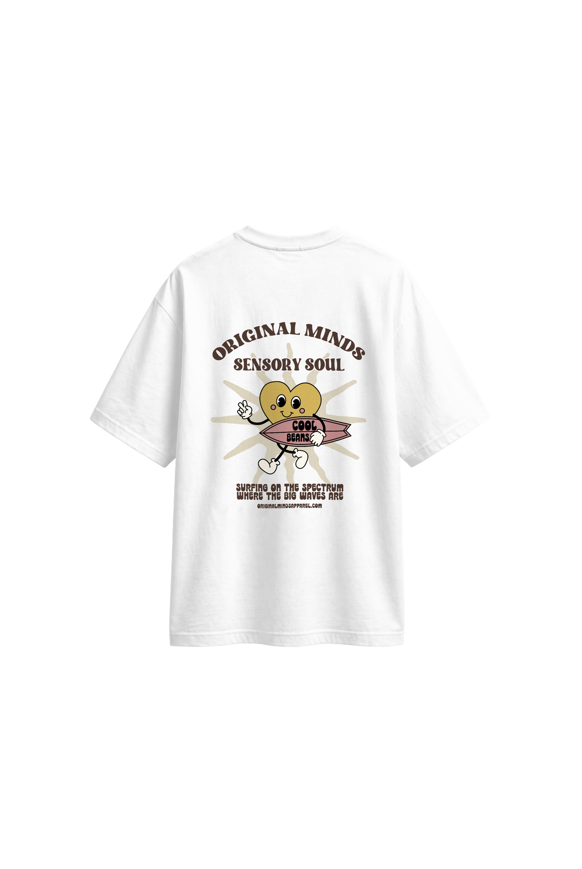 sensory soul - Men's T-Shirt Oversized Fit back