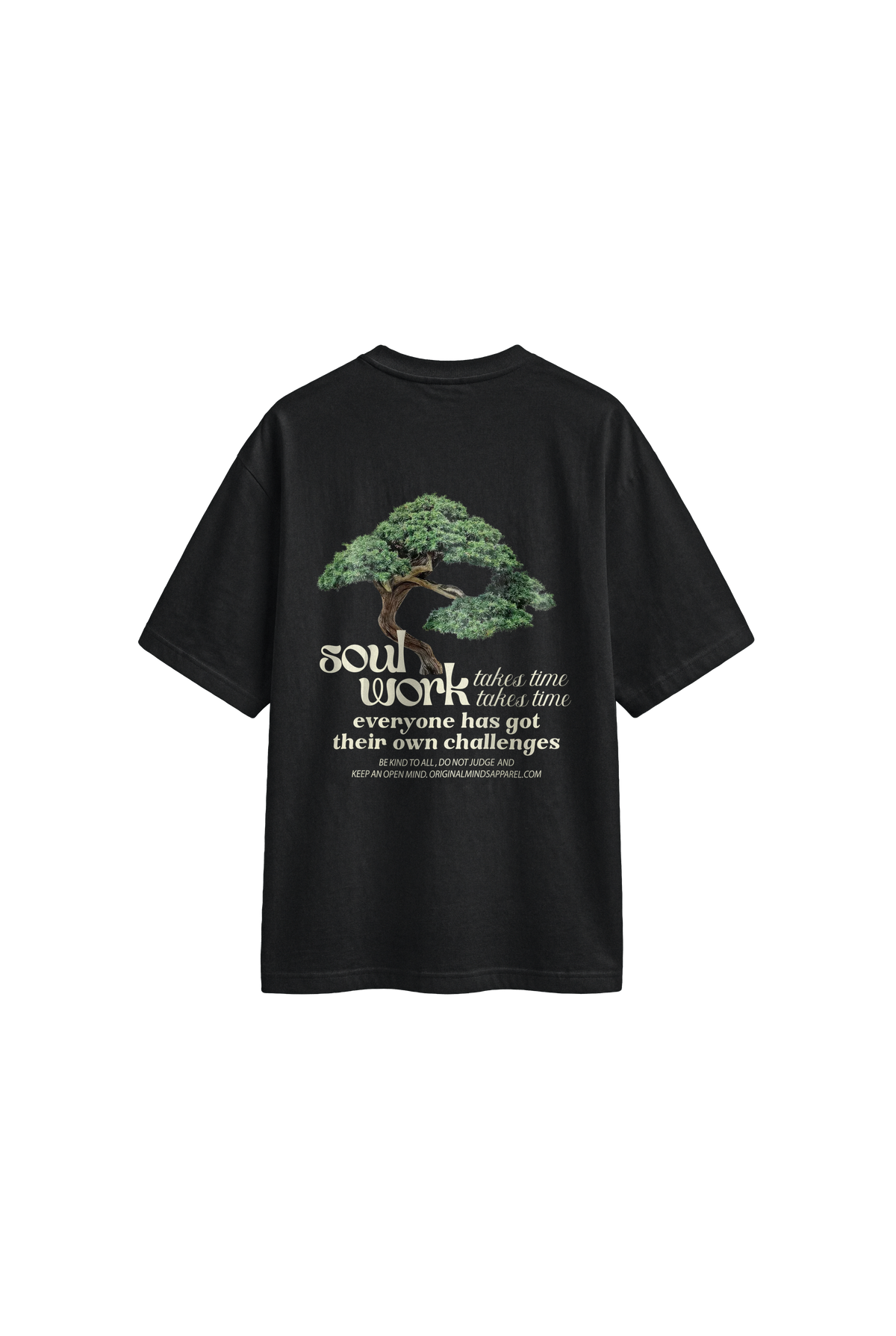 Soul Work - Men's T-Shirt Oversized Fit back