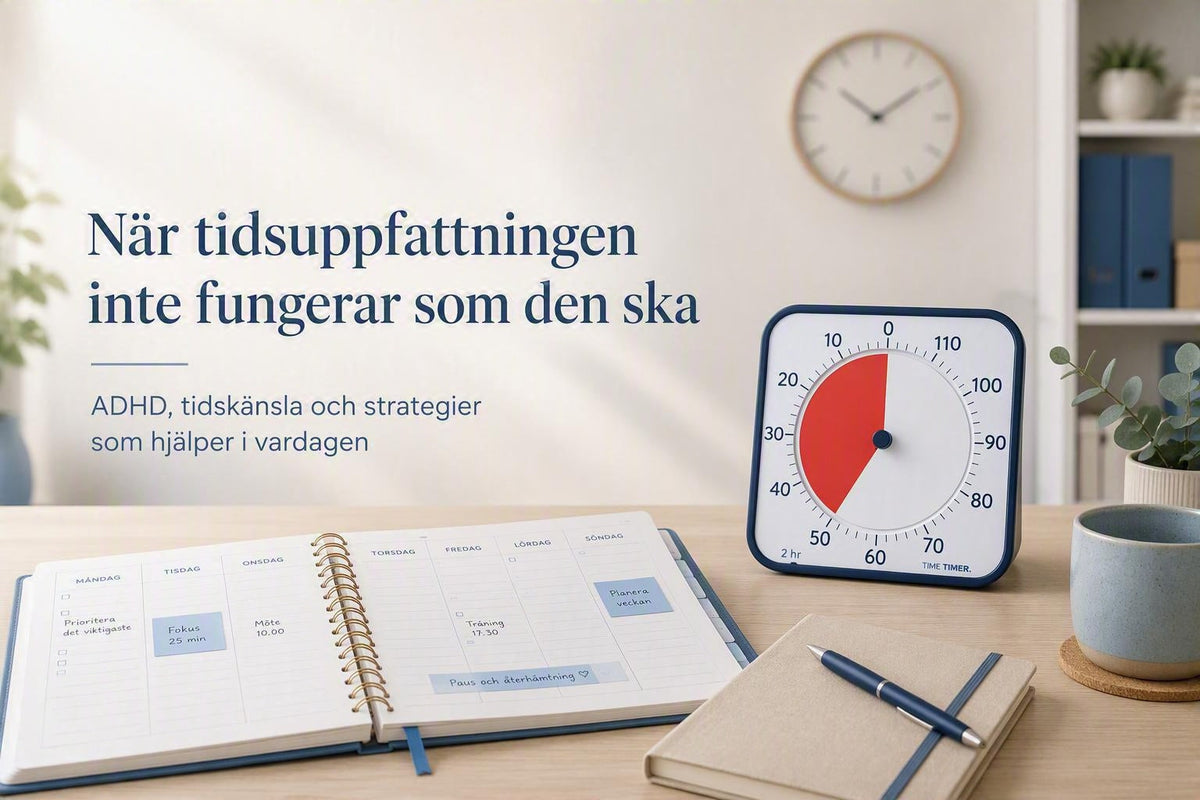 När tidsuppfattningen inte fungerar som den ska