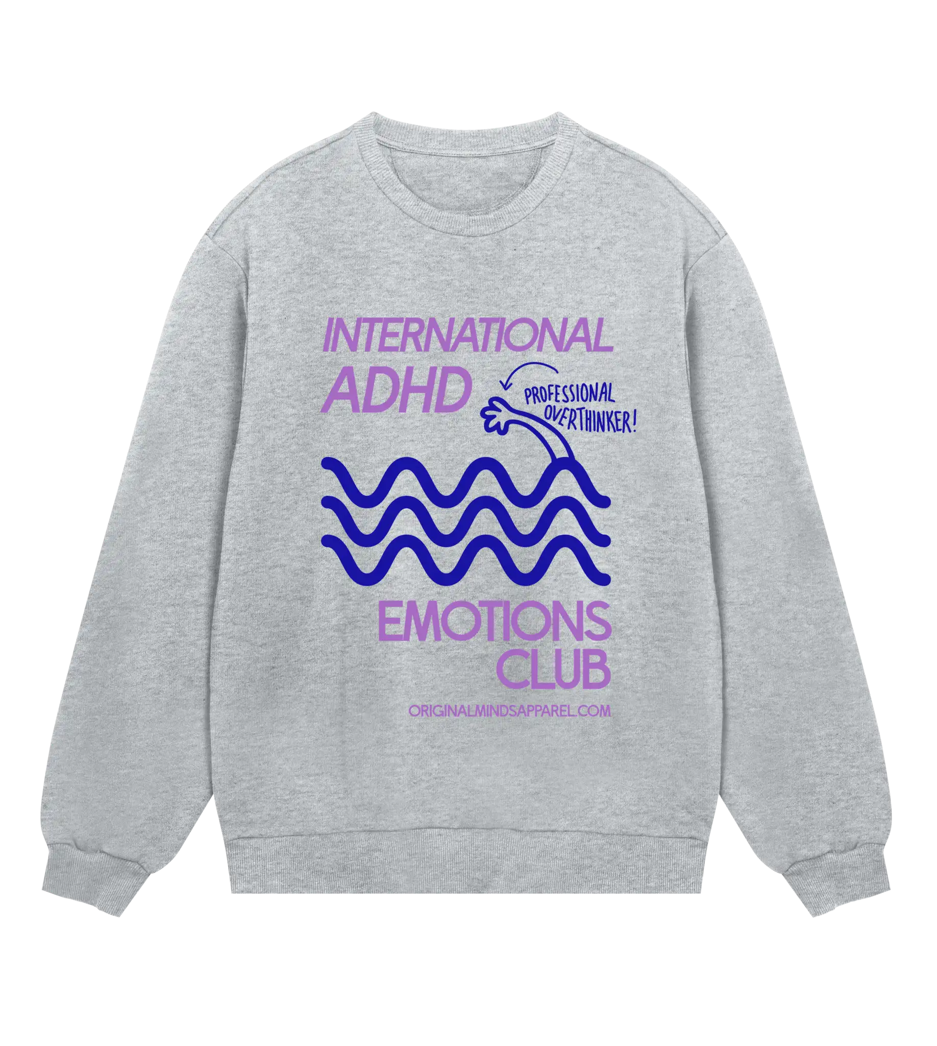 Adhd Emotions Club -  Men’s Sweatshirt regular fit