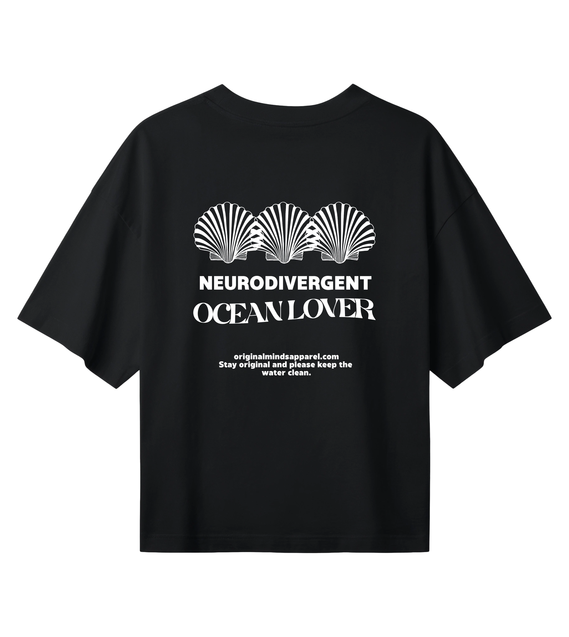 Neurodivergent Ocean Lover back