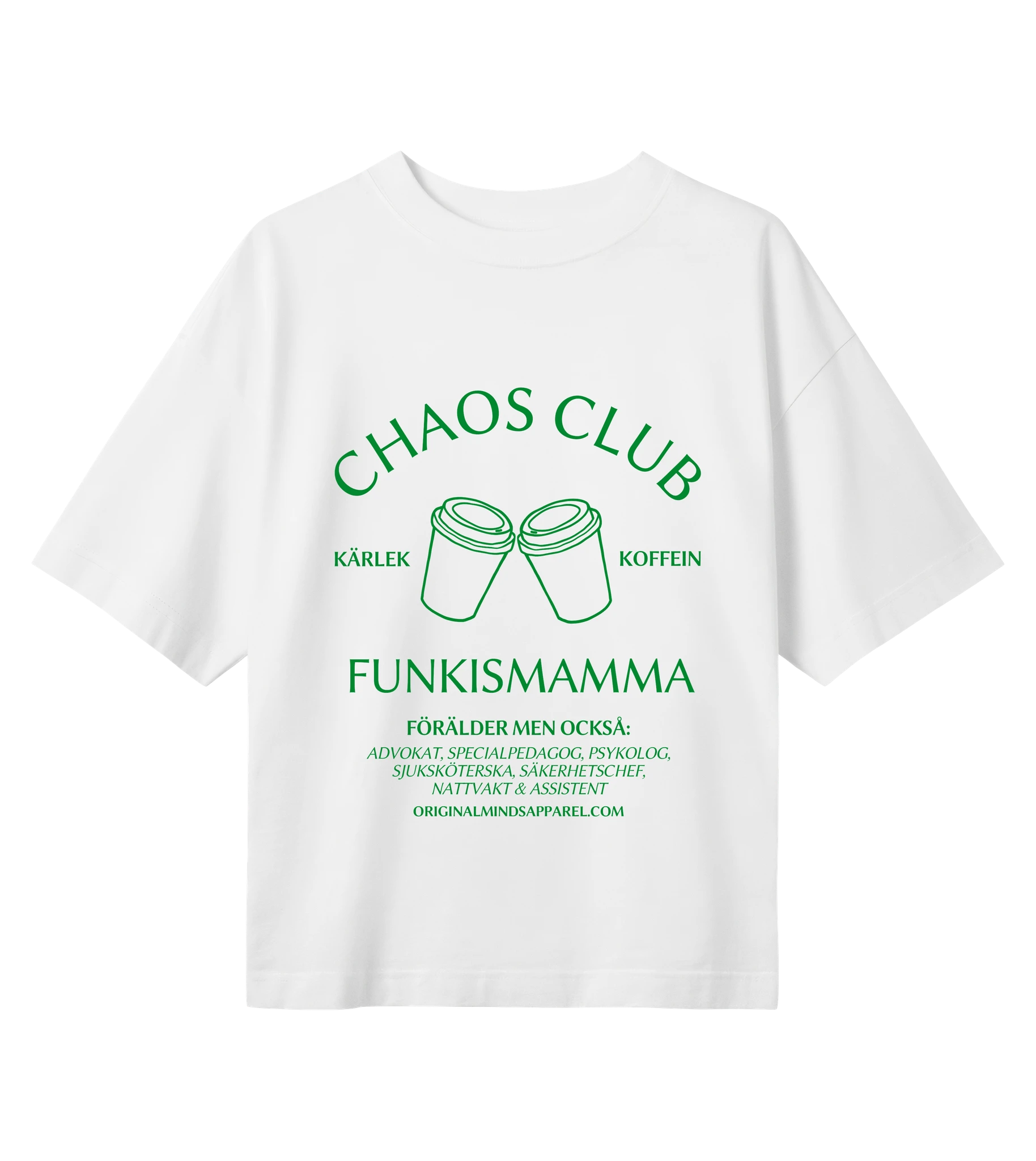 Chaos Club Funkismamma front