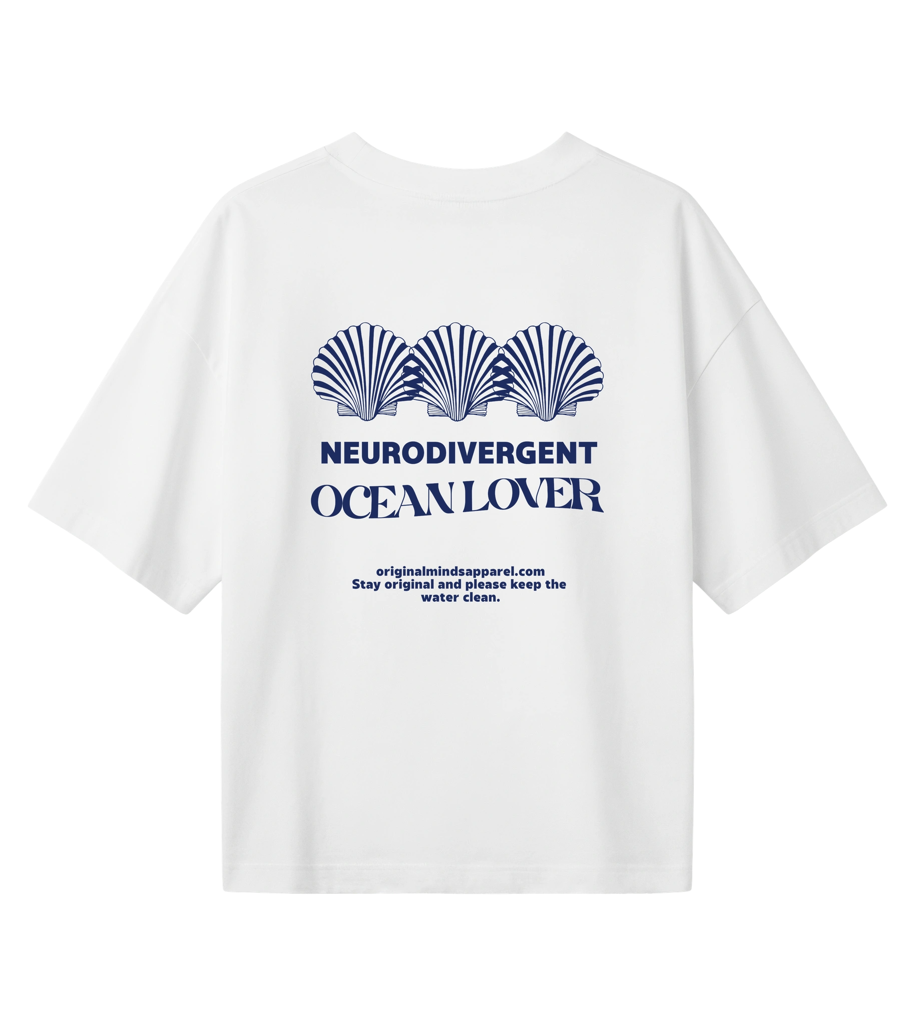 Neurodivergent Ocean Lover back