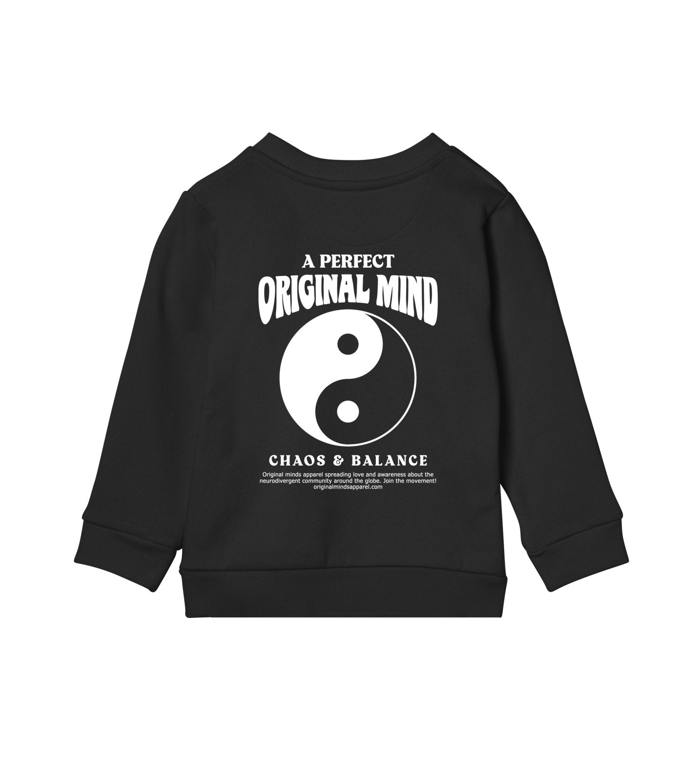 A Perfect Original Mind - Kids Sweatshirt Off Black