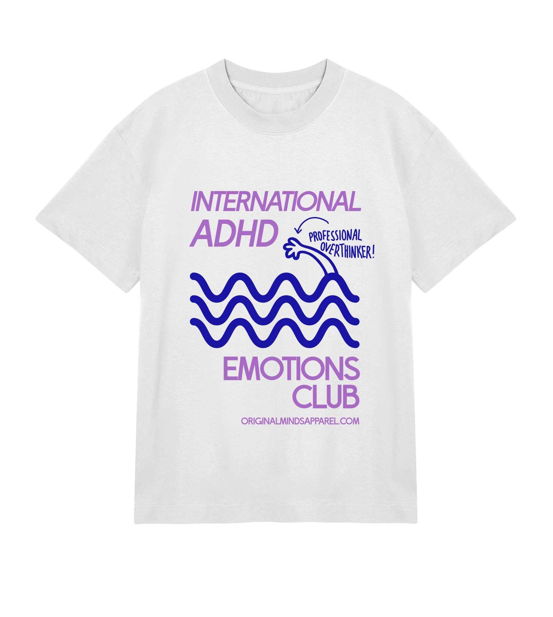 Adhd Emotions Club -  Men’s T-shirt boxy fit
