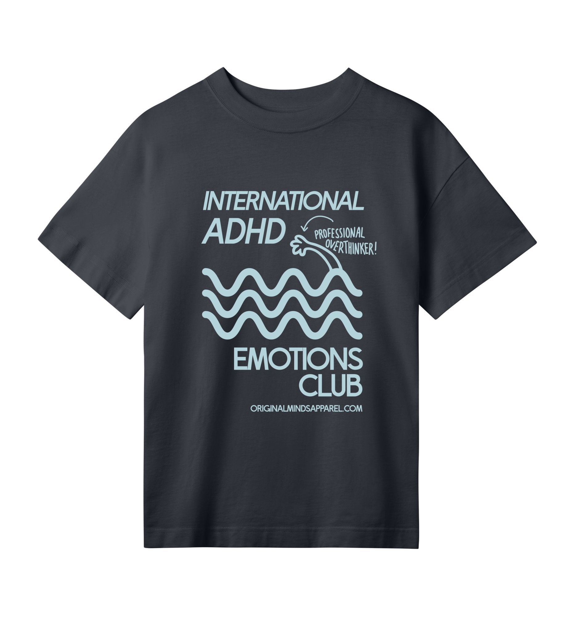 Adhd Emotions Club - Womens Oversized Tee