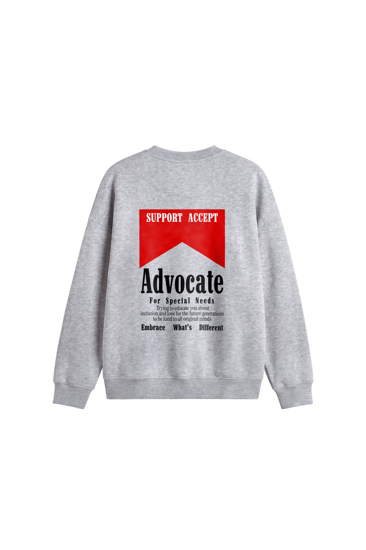 Advocate -  Men’s Sweatshirt regular fit · back
