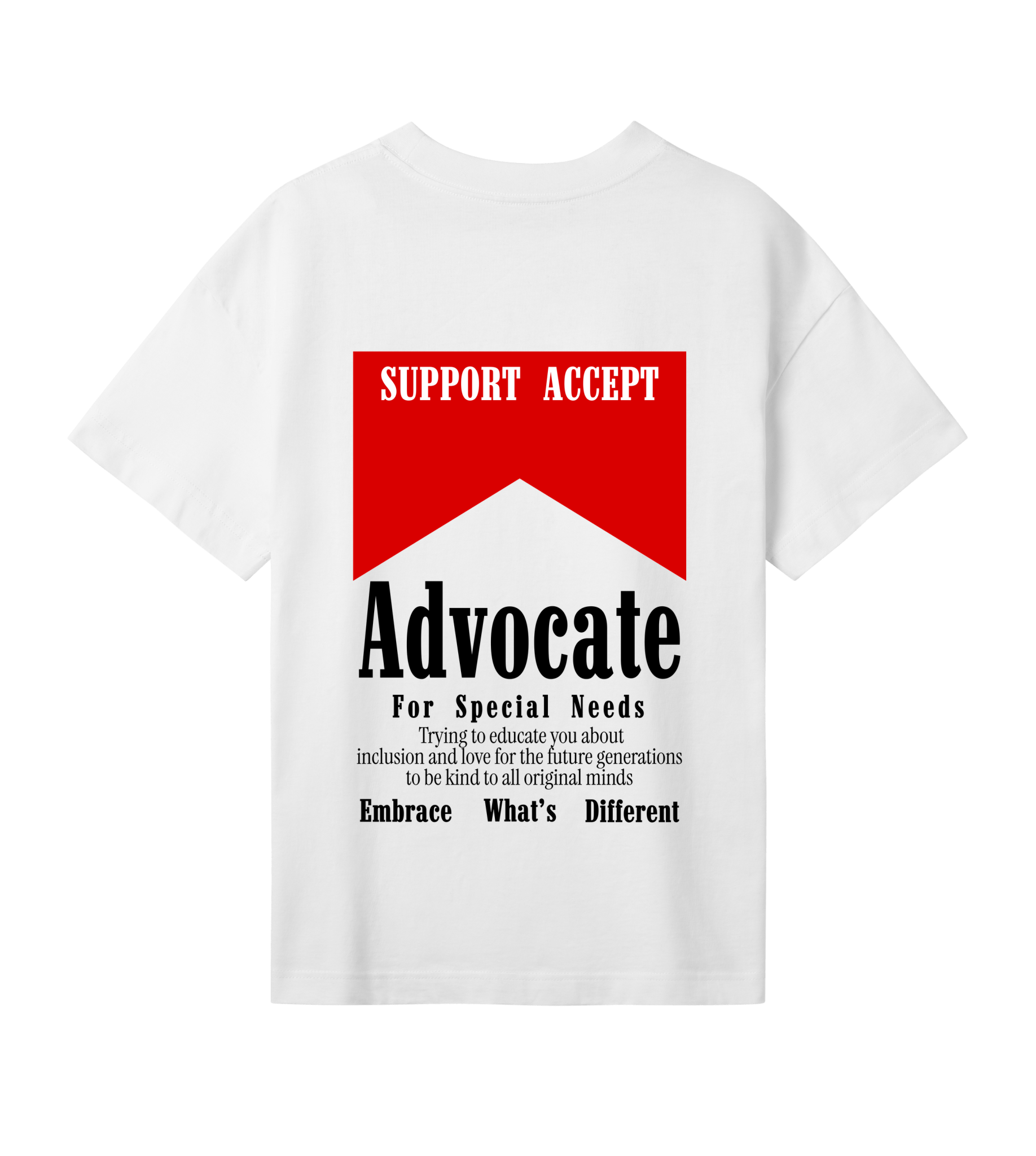 Advocate - Womens Oversized Tee
