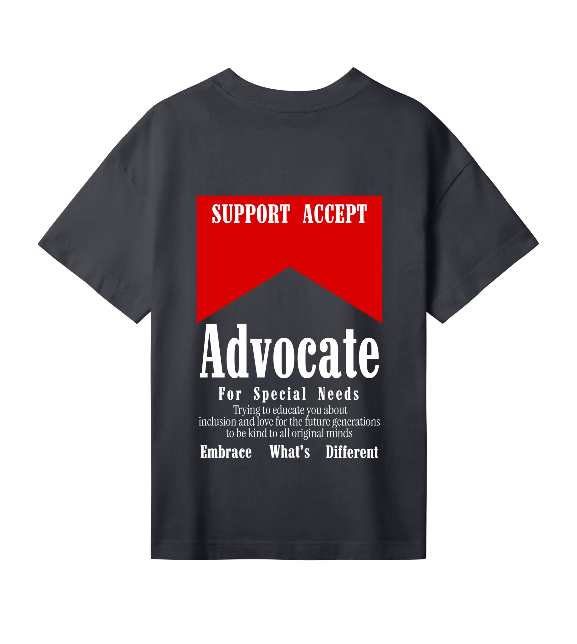 Advocate - Women’s T-shirt oversized fit — back