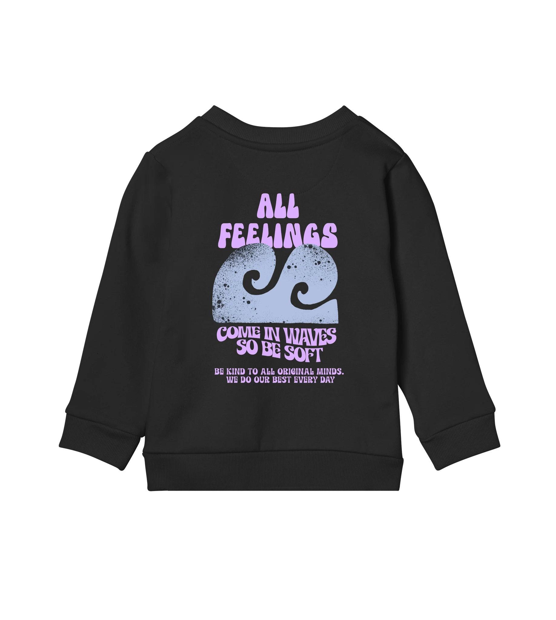 All Feelings - Kids Sweatshirt — back