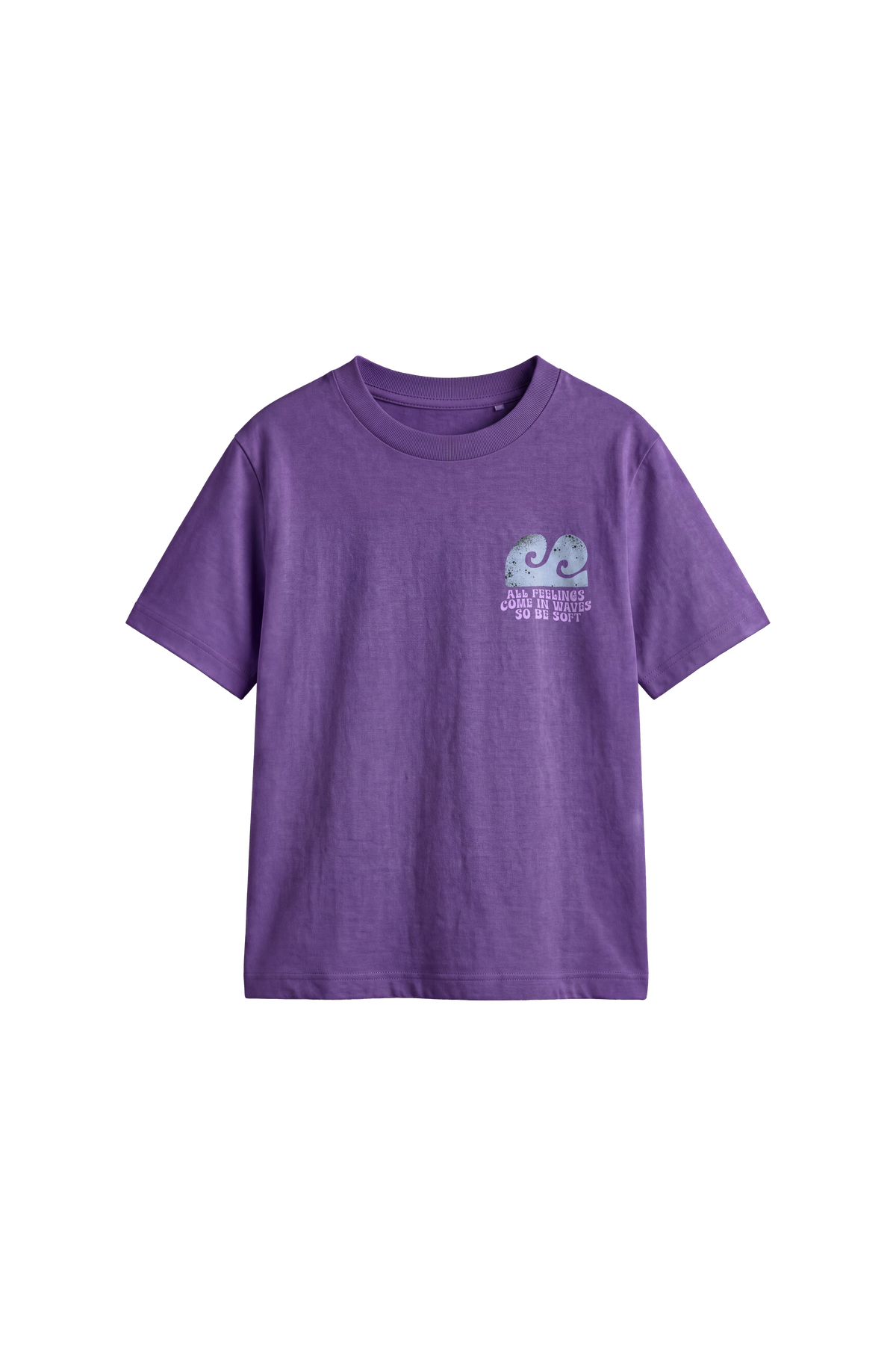 All Feelings - Kids T-shirt Purple — front