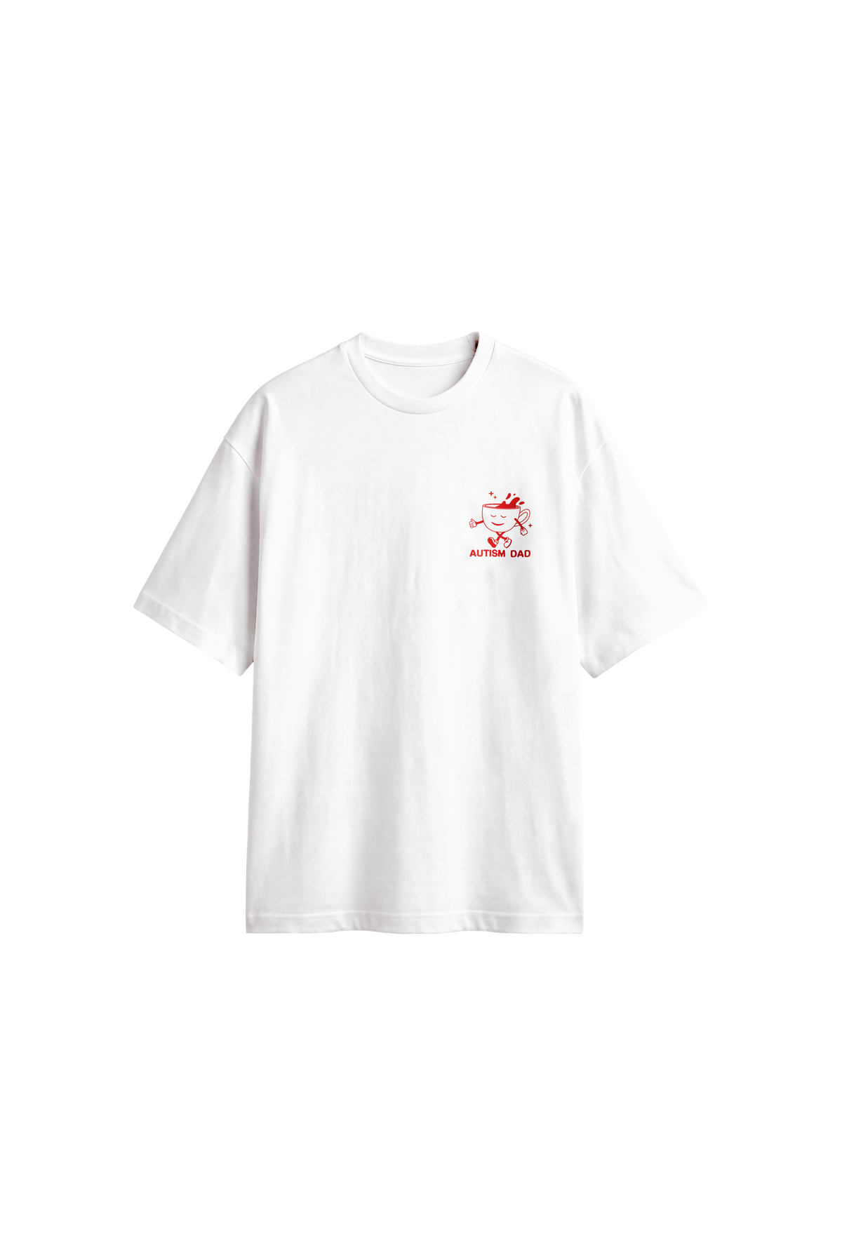 Always Sleepy Autism Dad - Men's T-Shirt Oversized Fit · front