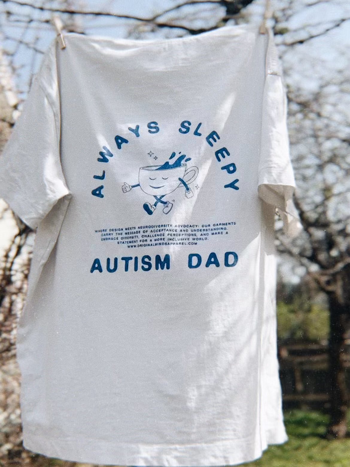 Always Sleepy Dad - Men Boxy Tee