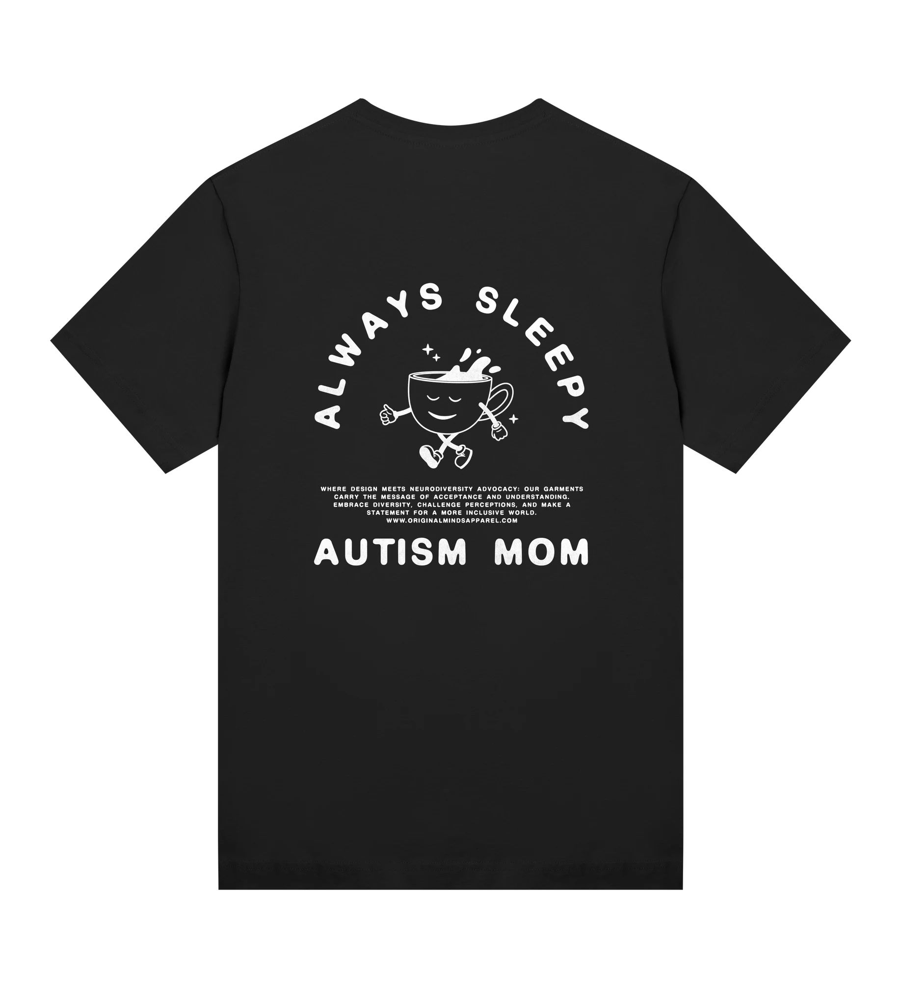 Always Sleepy Mom - Women’s T-shirt Regular fit — back