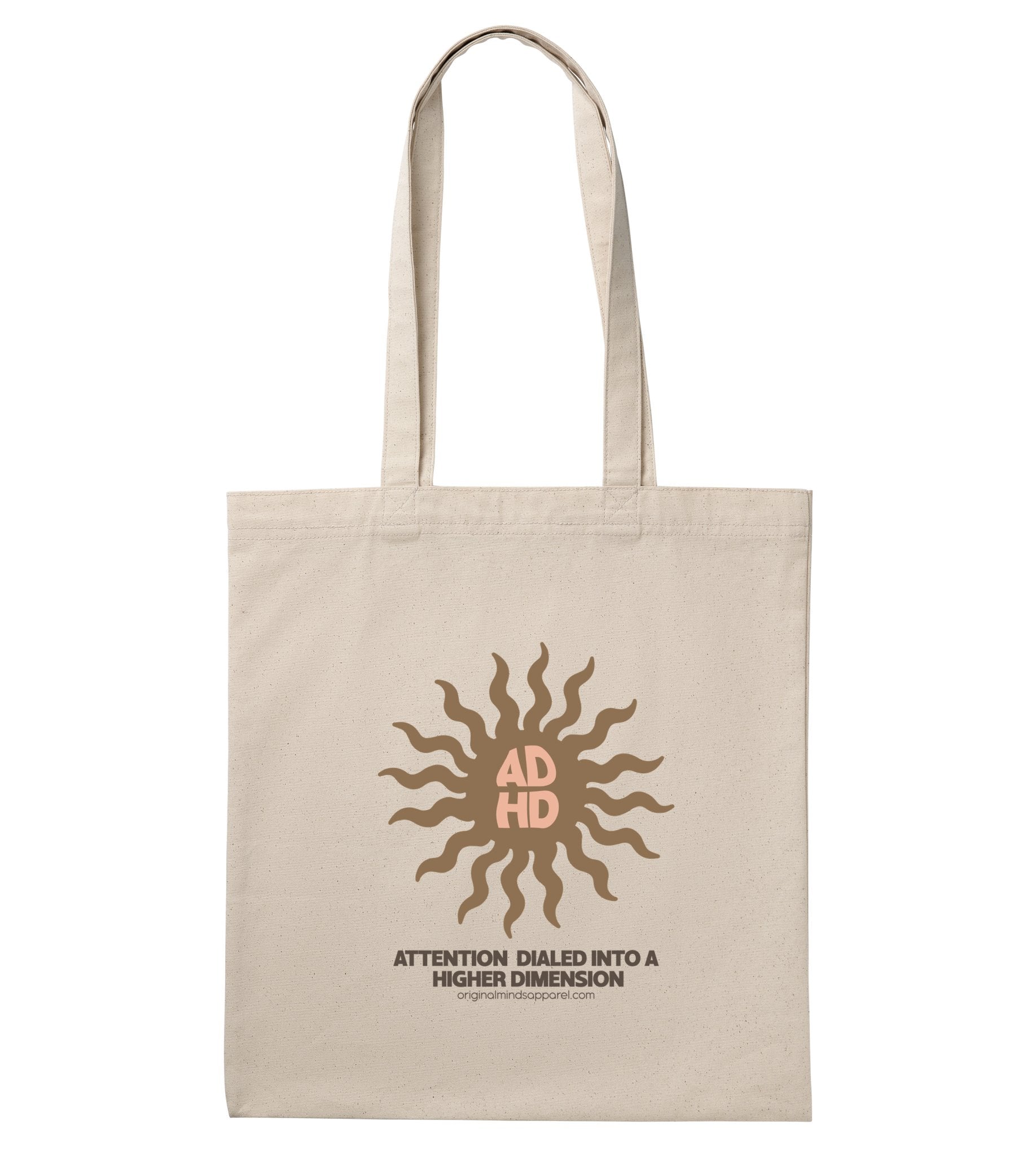 Attention Dialed Higher Dimension - Totebag