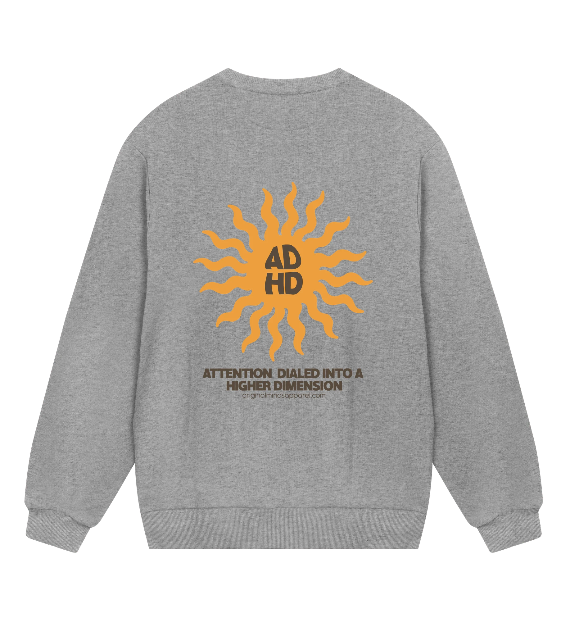 Attention Dialed Higher -  Men’s Sweatshirt regular fit — back