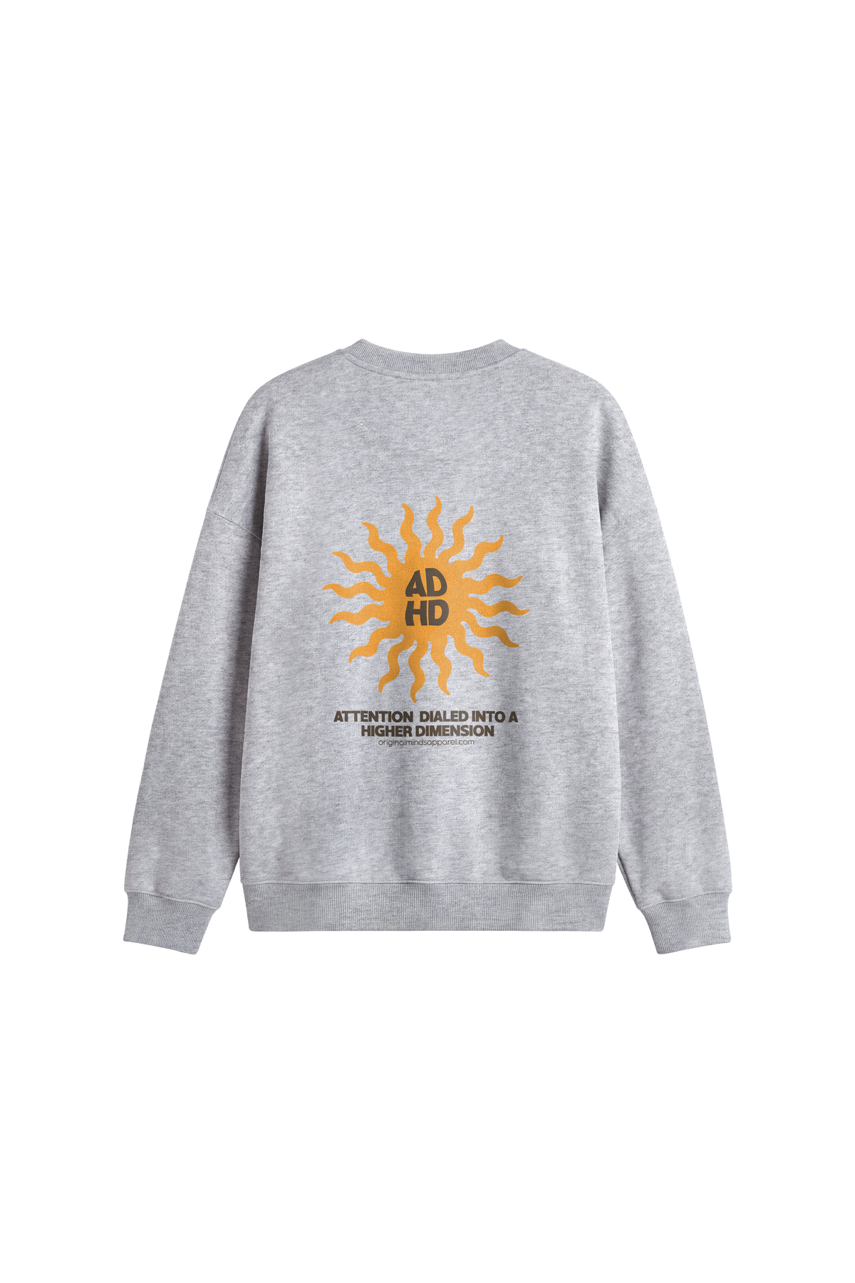 Attention Dialed Higher -  Men’s Sweatshirt regular fit — back
