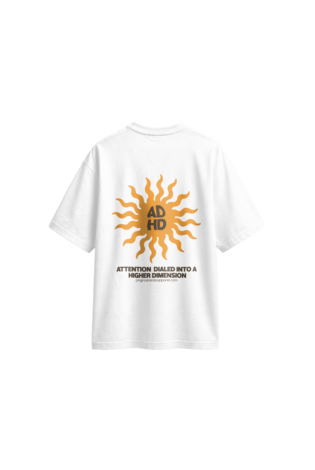 Attention Dialed Higher - Men's T-Shirt Oversized Fit back