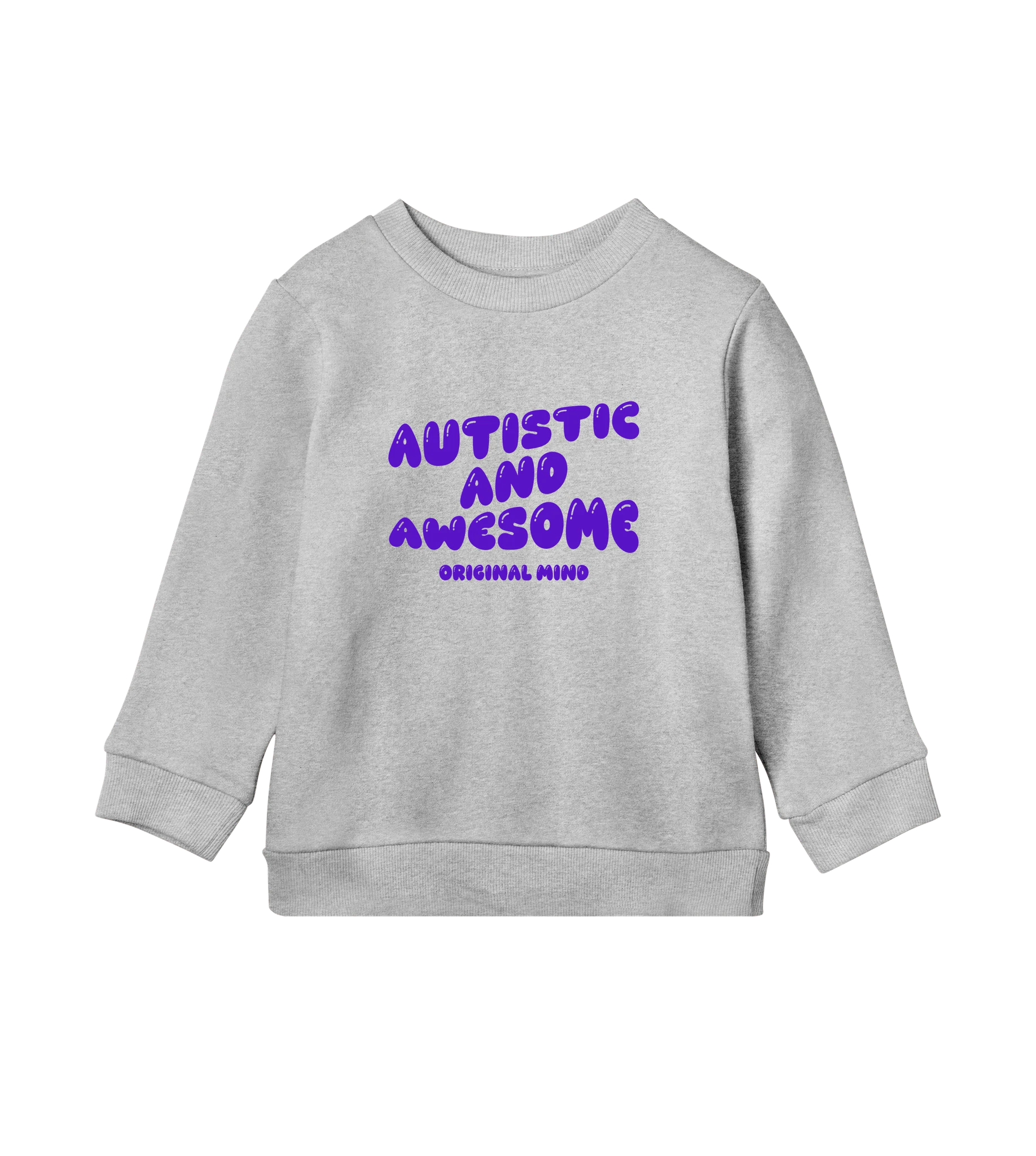 Autistic And Awesome - Kids Sweatshirt