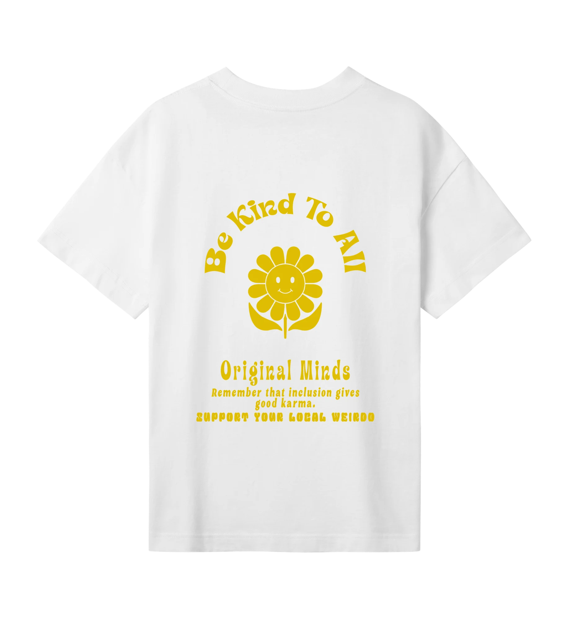 Be Kind Original Mind - Women’s T-shirt oversized fit — back