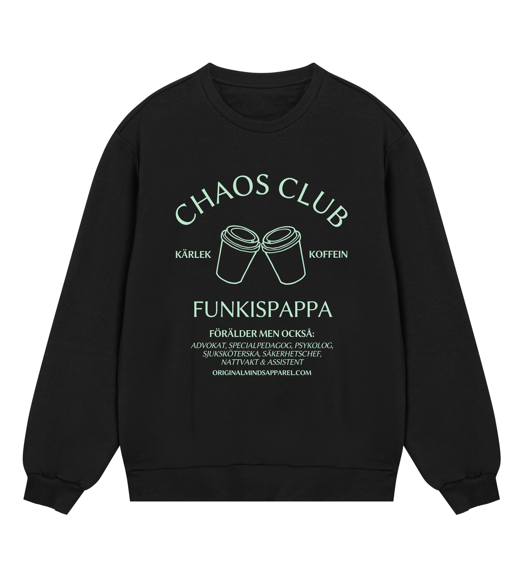 Chaos Club Funkispappa -  Men’s Sweatshirt regular fit