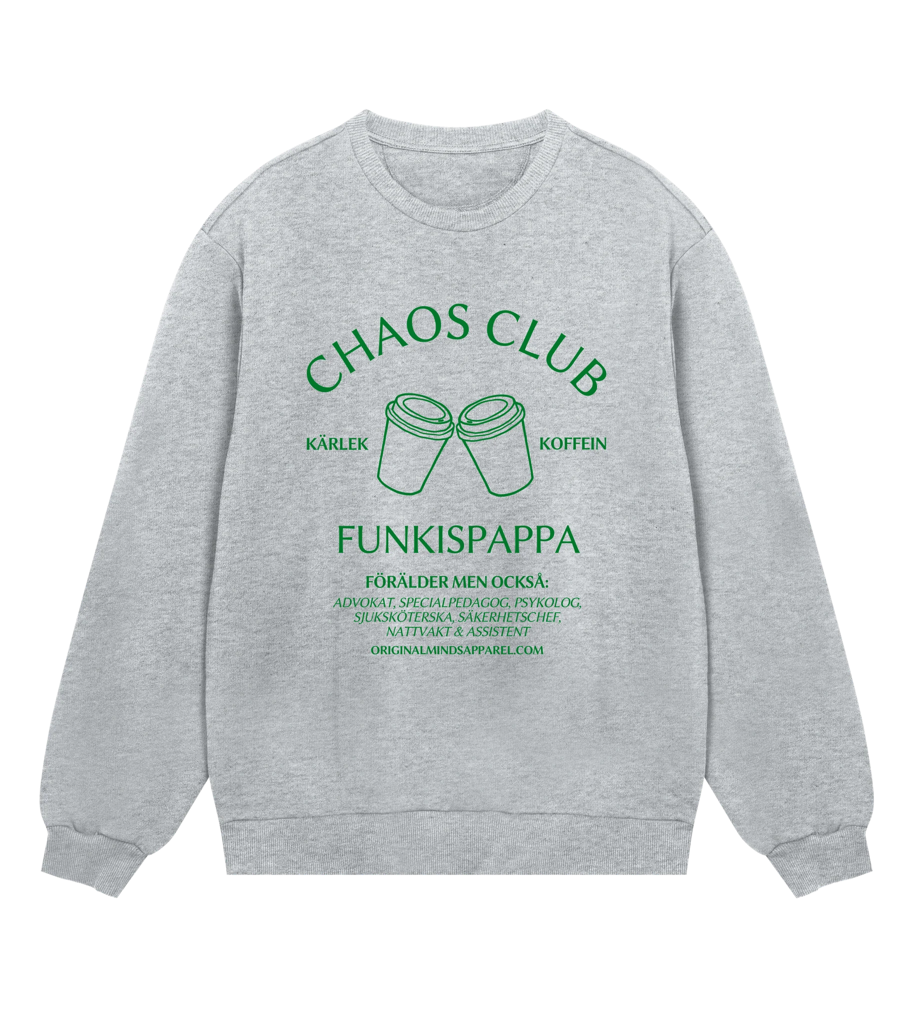 Chaos Club Funkispappa -  Men’s Sweatshirt regular fit
