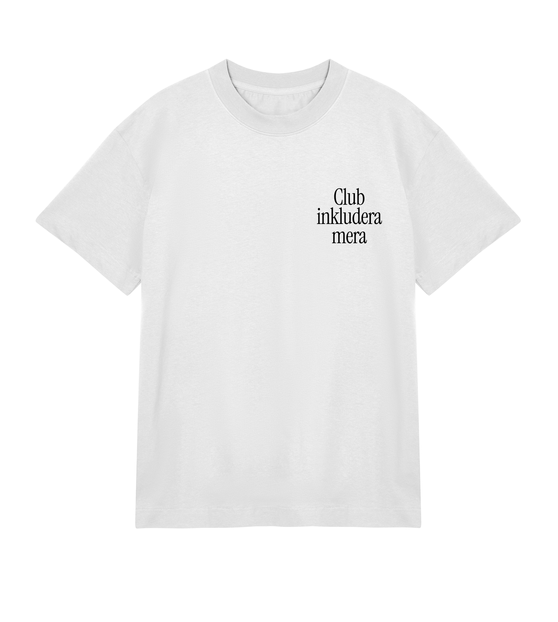Club Inkludera Mera - Mens Boxy Tee