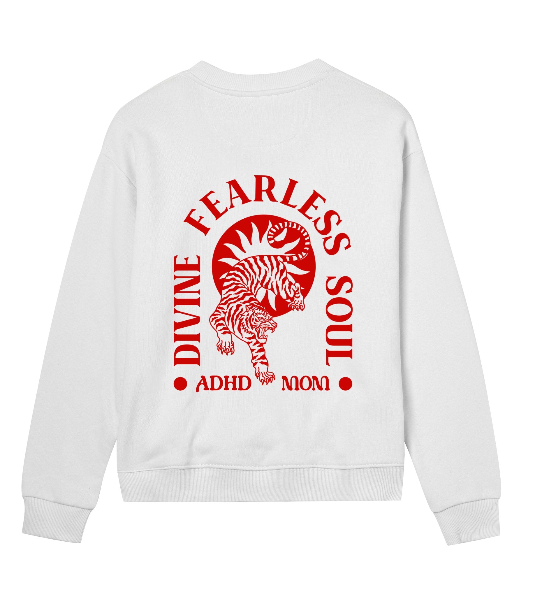 Divine Fearless ADHD Mom - Womens Regular Sweatshirt