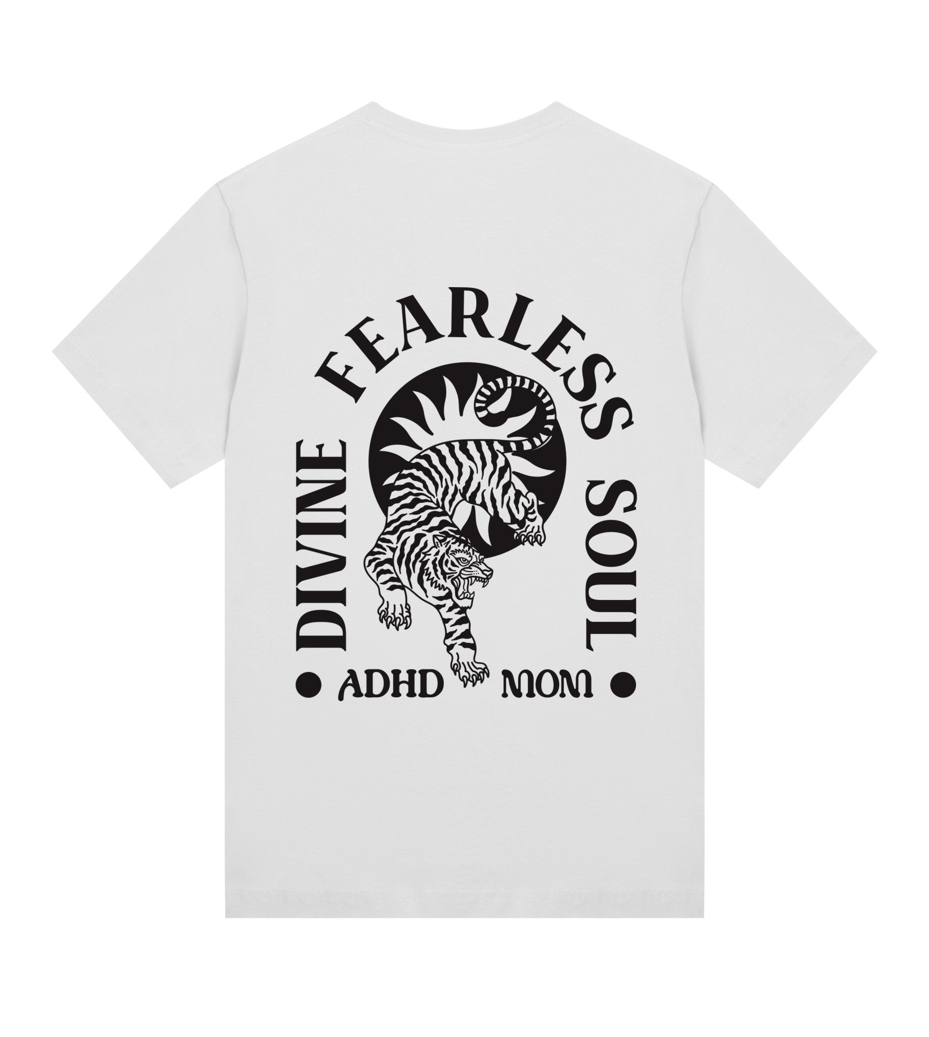 Divine Fearless ADHD Mom - Womens Regular Tee