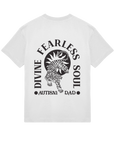 Divine Fearless Autism Dad -  Men’s T-shirt boxy fit — back