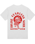 Divine Fearless Autism Mom - Women’s T-shirt Regular fit — back