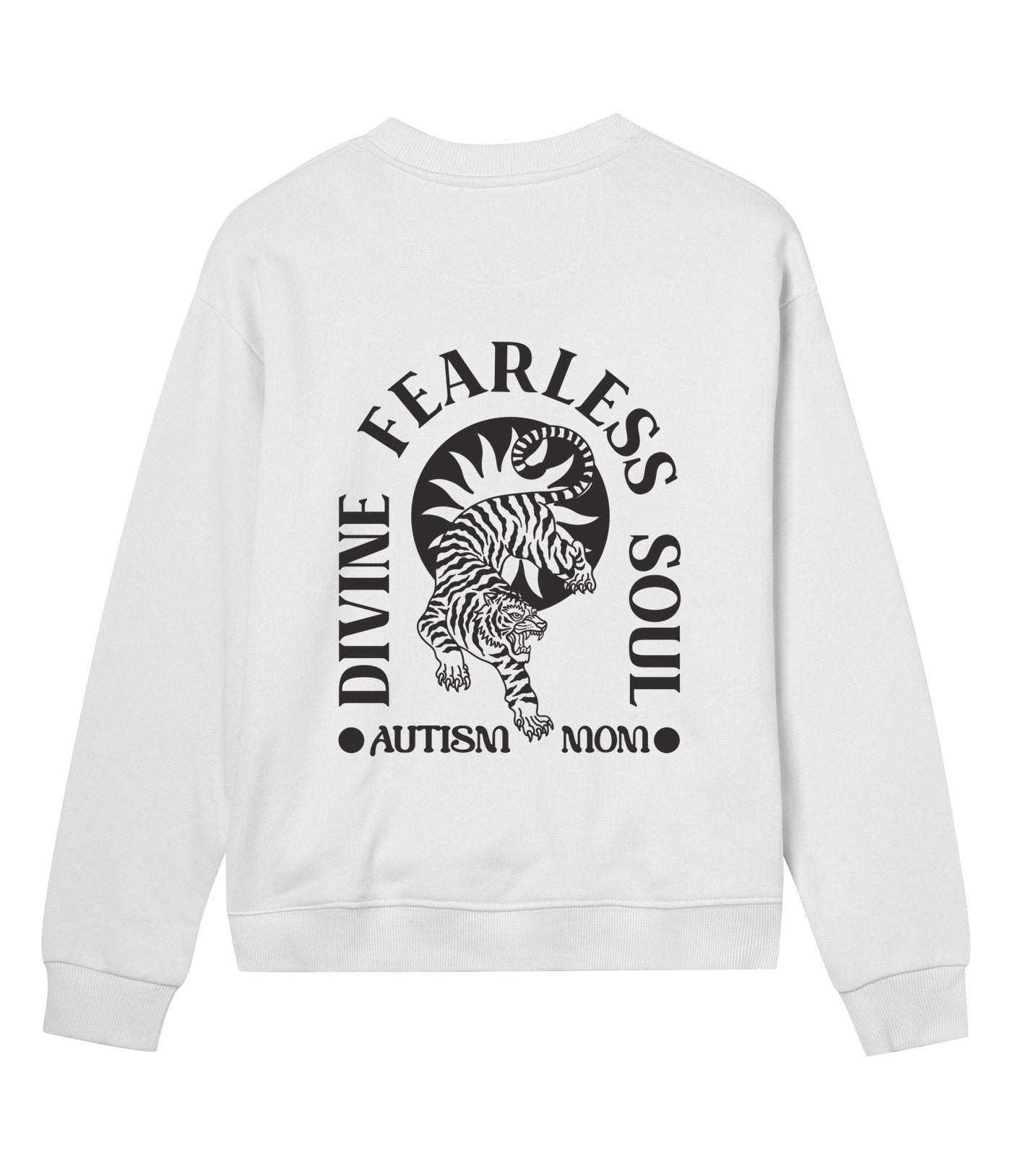 Divine Fearless Mom - Womens Regular Sweatshirt